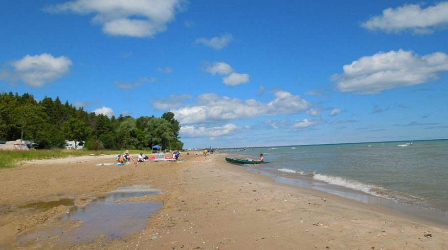 Harrisville State Park, Michigan, USA